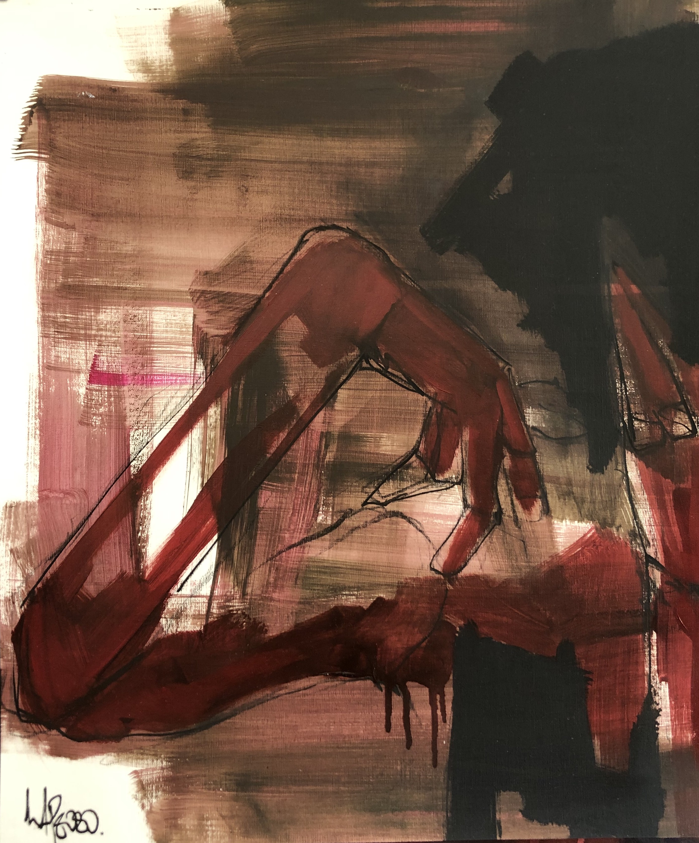 Laurent Anastay-Ponsolle, Red Lisa #4 Laurent Anastay-Ponsolle, Red Lisa #4