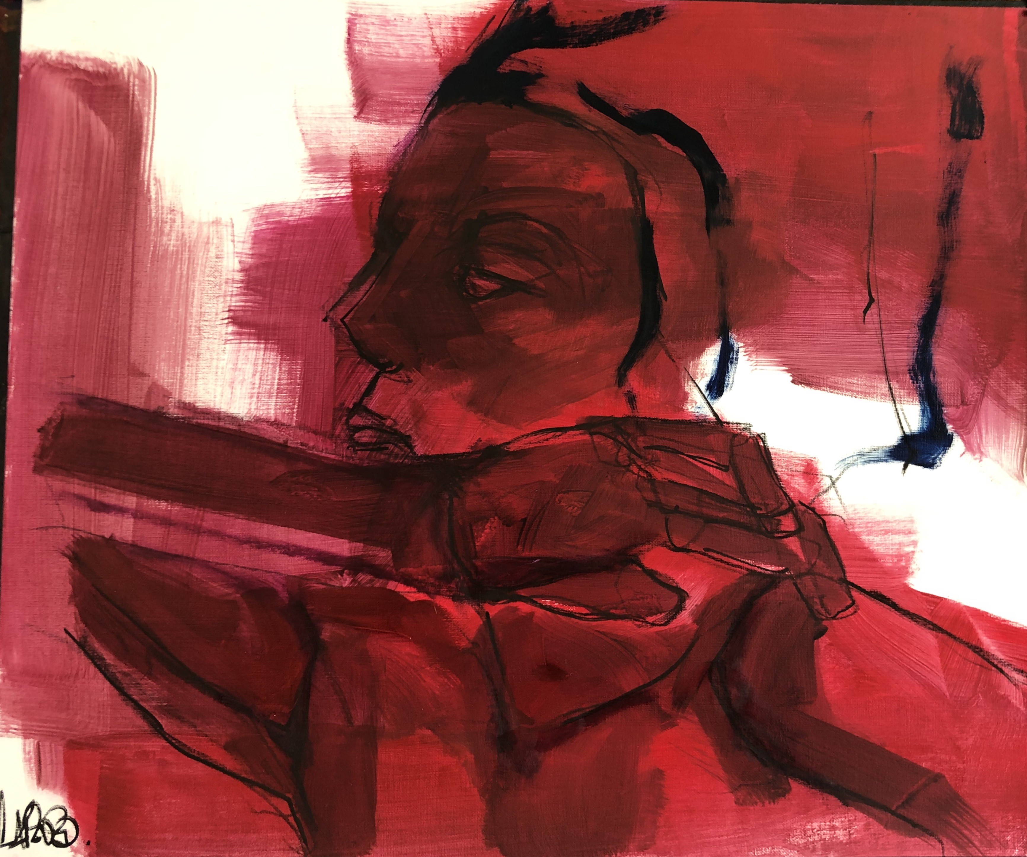 Laurent Anastay-Ponsolle, Red Lisa #5 Laurent Anastay-Ponsolle, Red Lisa #5