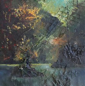 Painting, A magical Landscape, Dzovig Arnelian