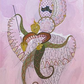 Gemälde, Aura guerra, Javier Ortega