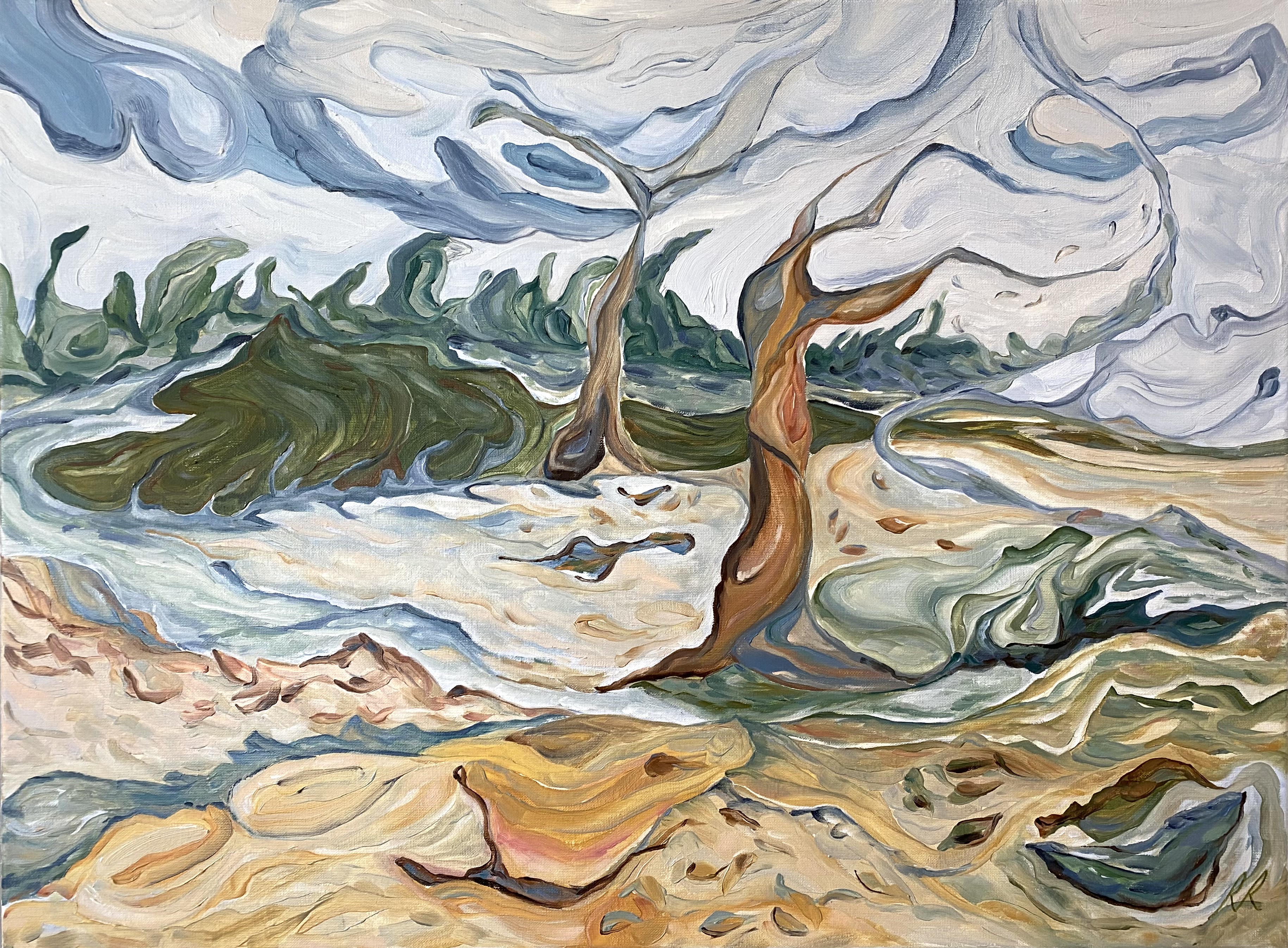 Rossana Rossignoli, Windy waves Rossana Rossignoli, Windy waves