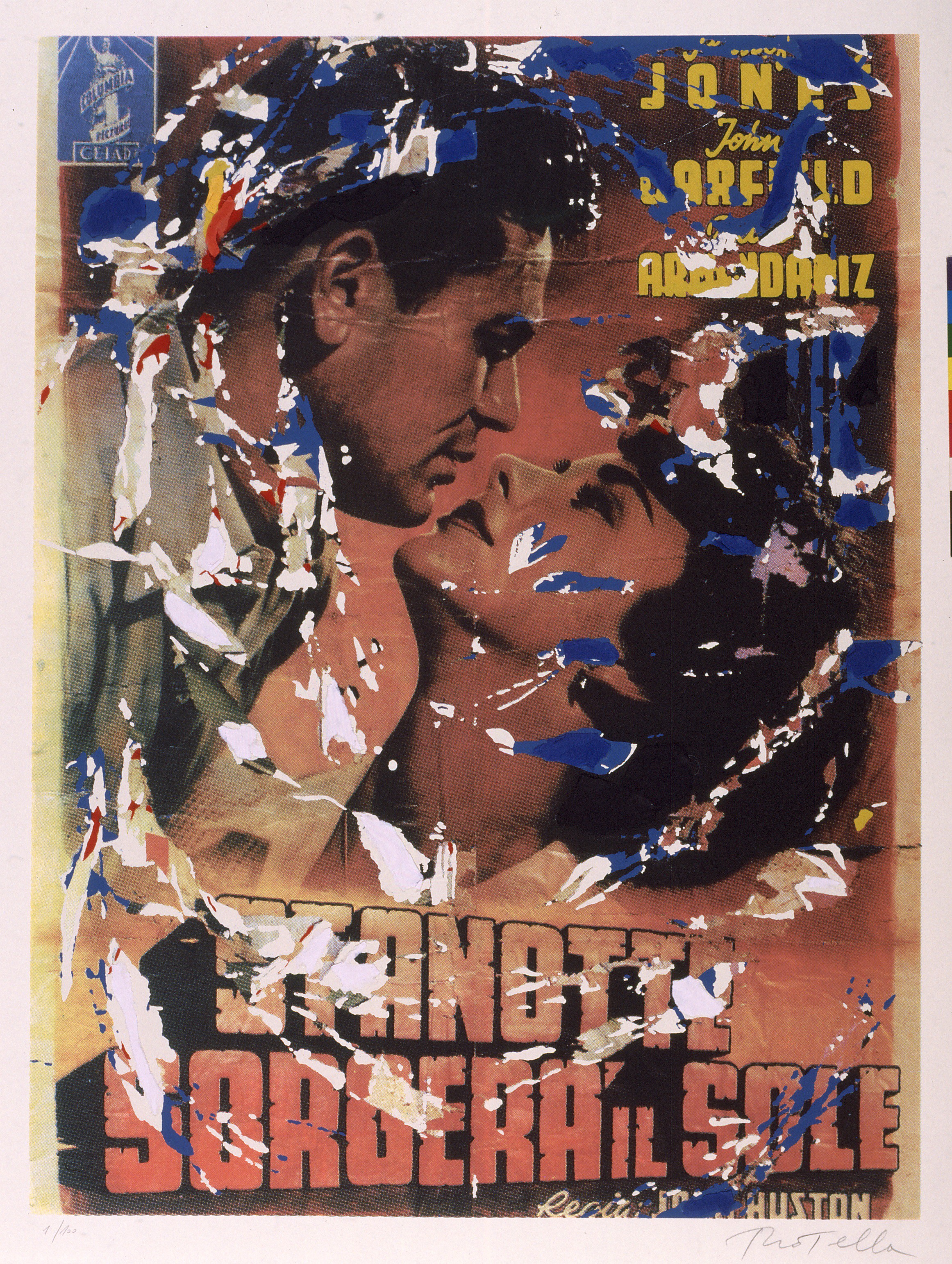 Mimmo Rotella, Stanotte sorgerà il sole Mimmo Rotella, Stanotte sorgerà il sole