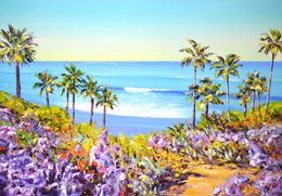 Painting, Laguna Beach. California 3, Iryna Kastsova