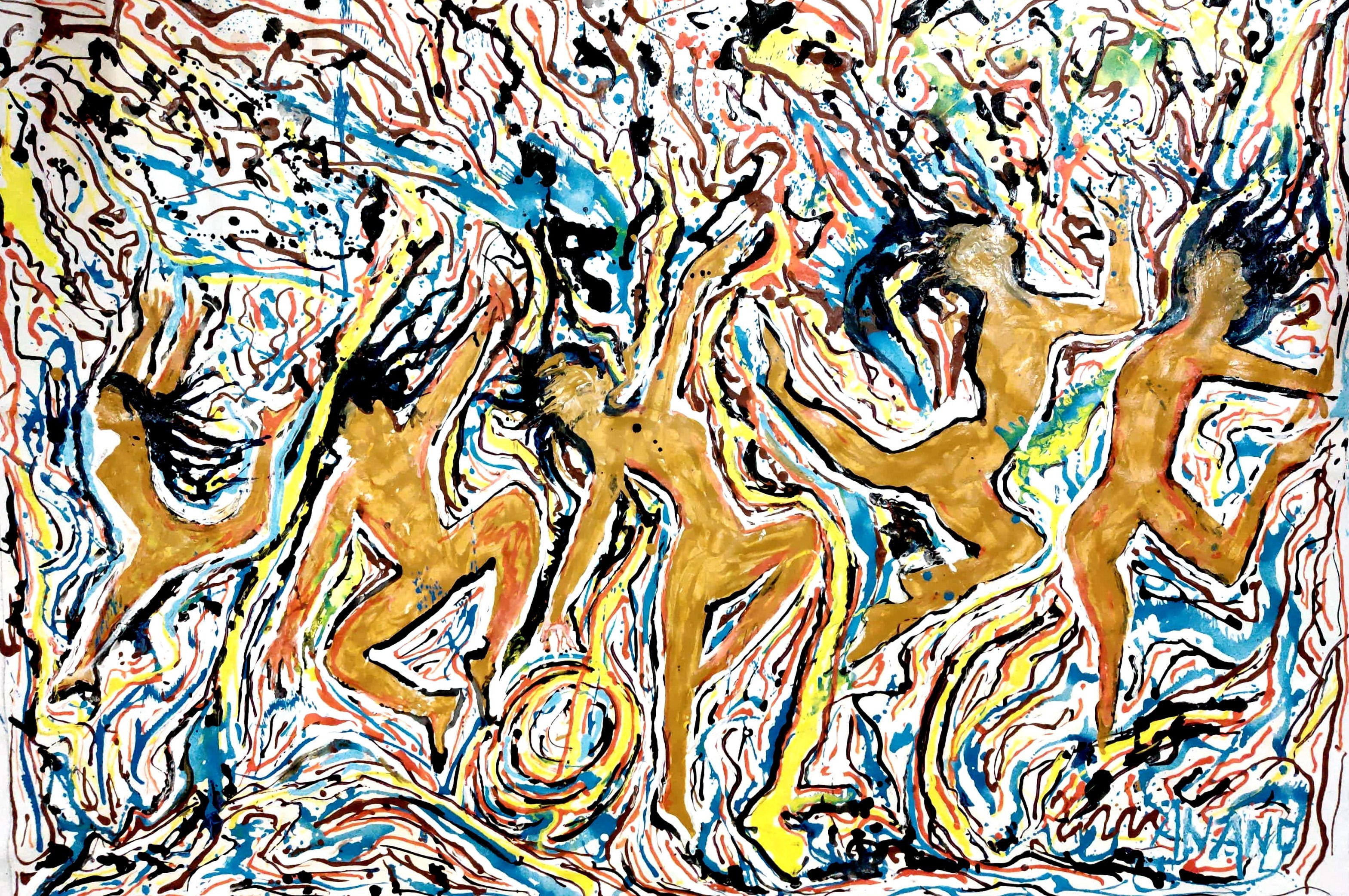 Anand Manchiraju, Abstrat Expresion -1 Anand Manchiraju, Abstrat Expresion -1