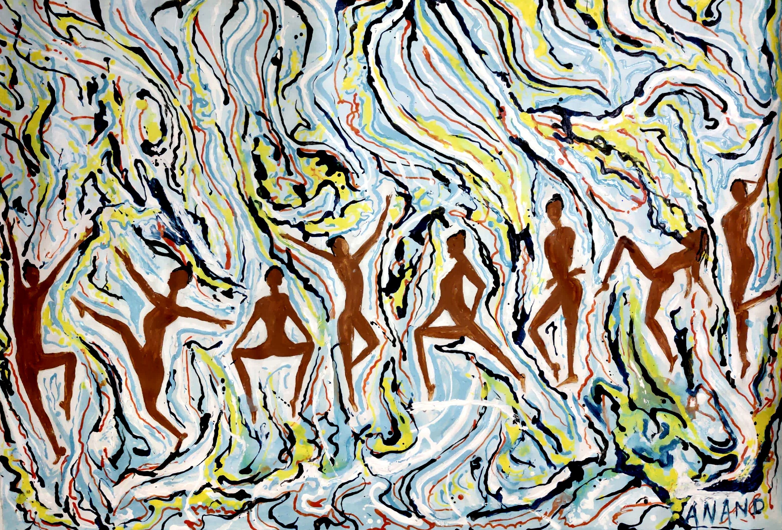 Anand Manchiraju, Abstrat Expresion -2 Anand Manchiraju, Abstrat Expresion -2