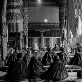 Fotografía, Tibetan Monastery, Larry Snider