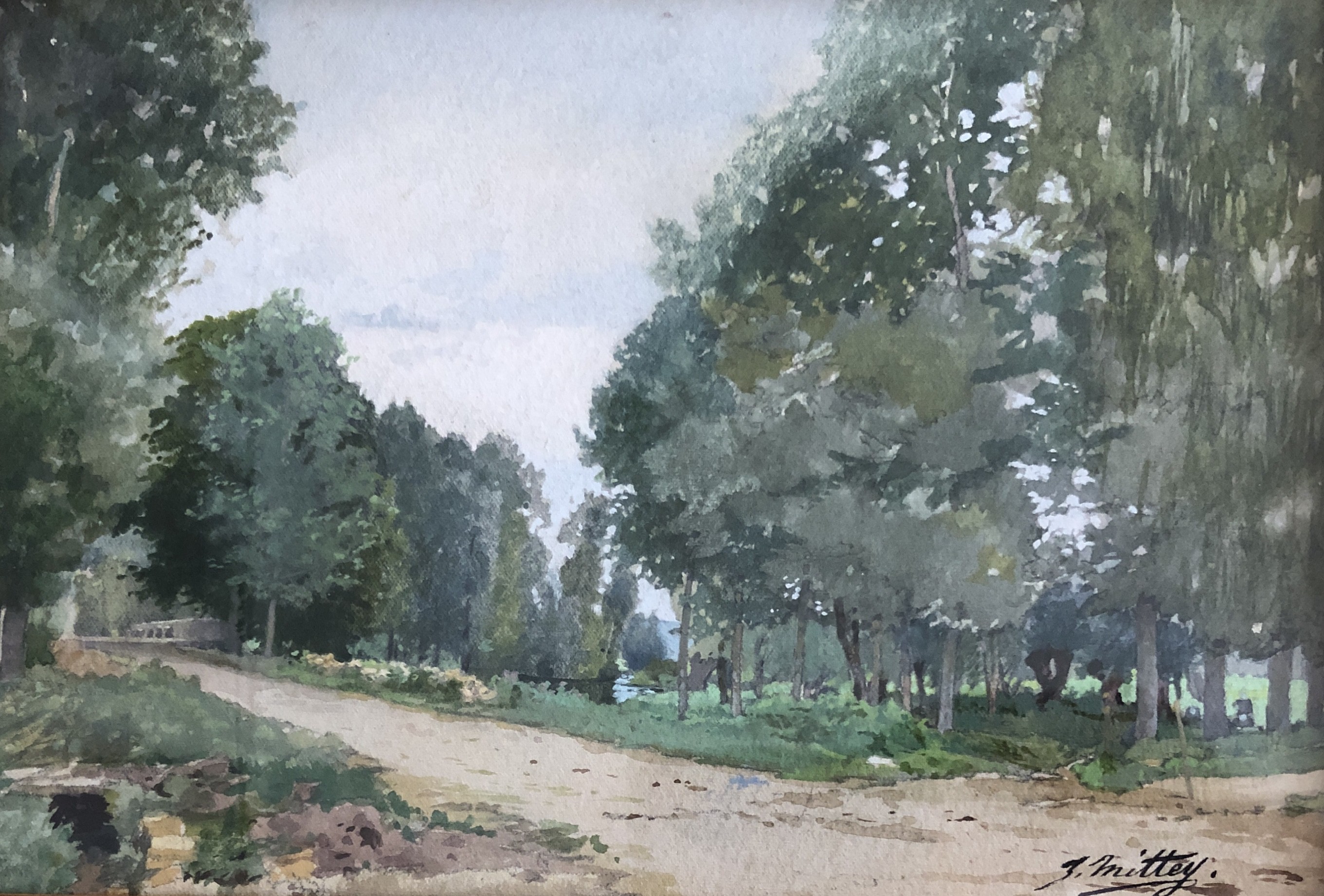 Joseph Mittey, Petit chemin boisé Joseph Mittey, Petit chemin boisé