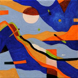 Gemälde, Geometrical shapes VII, Aurélie Trabaud