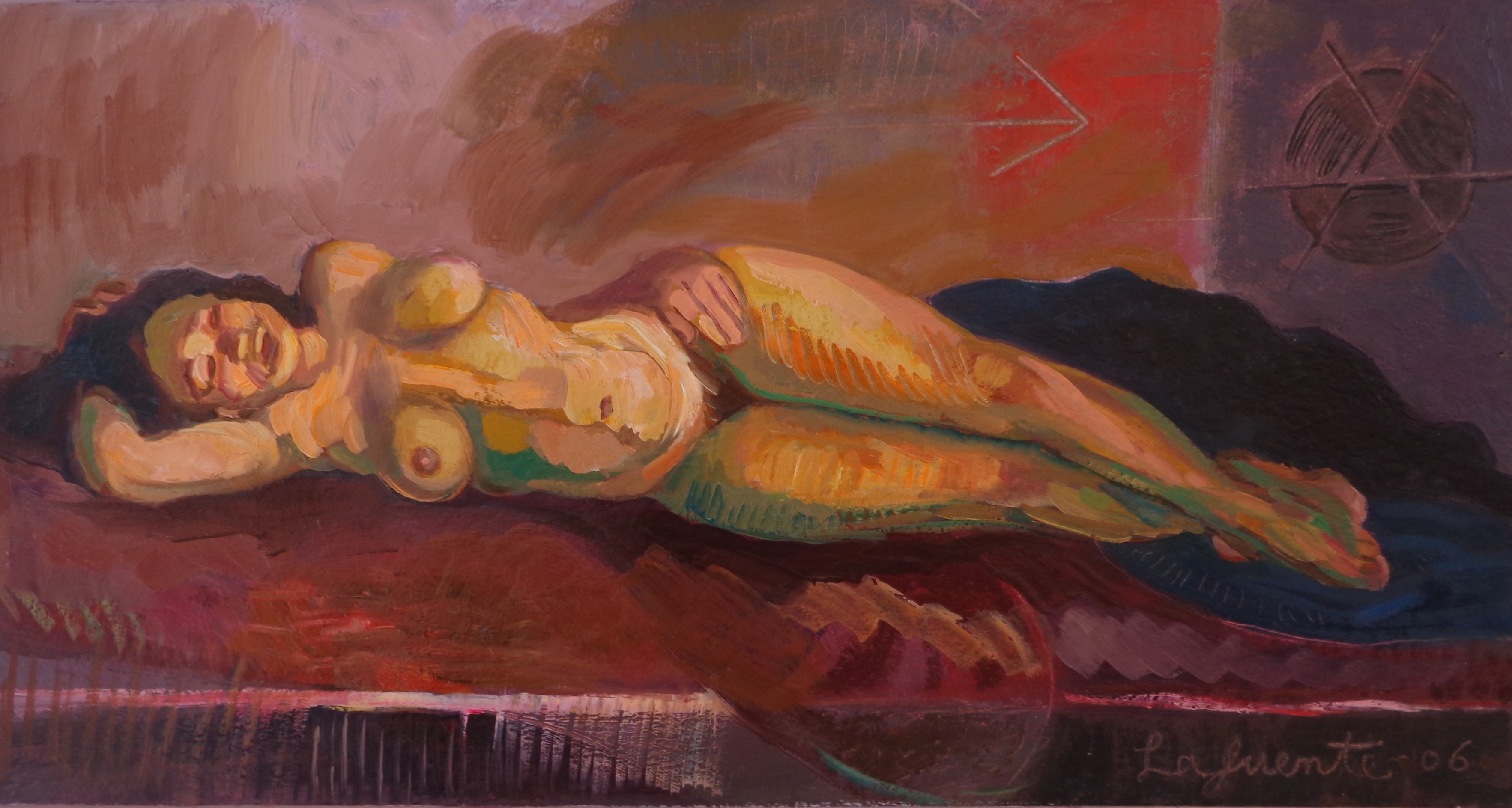 Benjamín Lafuente, Girl laying down Benjamín Lafuente, Girl laying down