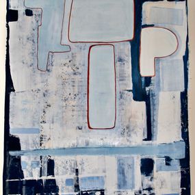 Gemälde, Composition Abstraite Ref AB0200, Jean-Marie Ledannois