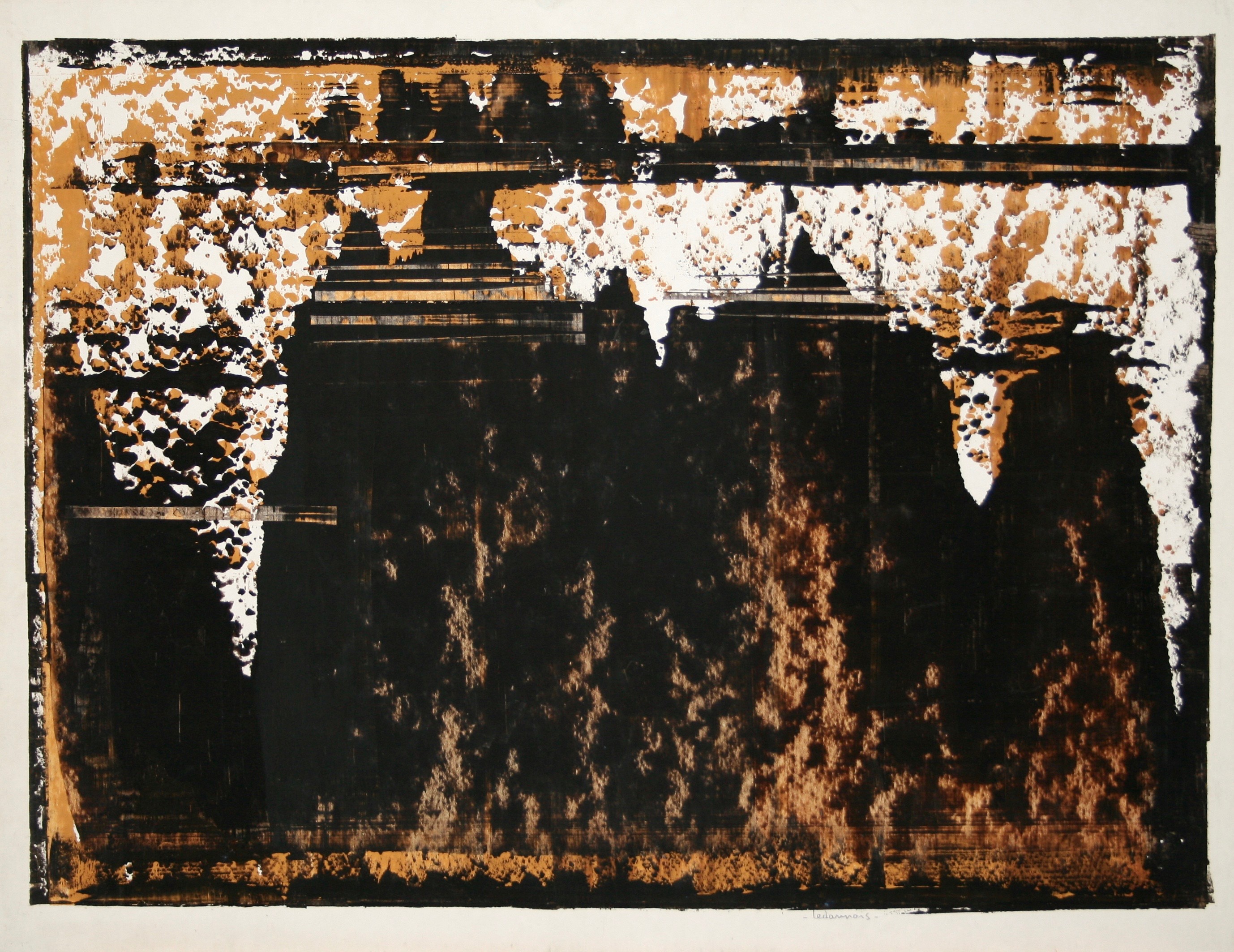 Jean-Marie Ledannois, Composition Abstraite Ref AB0290 Jean-Marie Ledannois, Composition Abstraite Ref AB0290