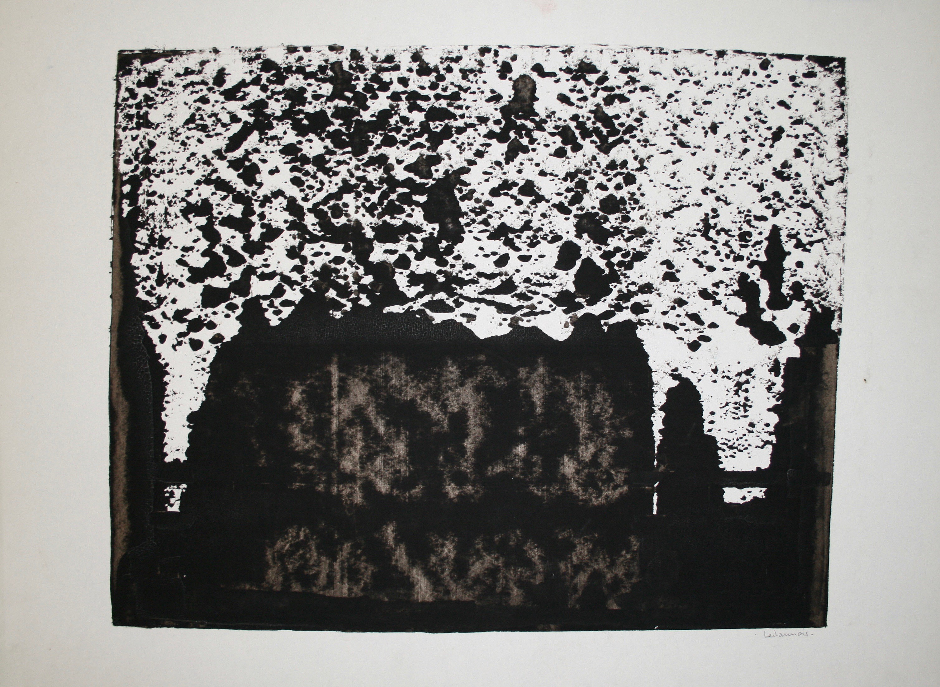 Jean-Marie Ledannois, Composition Abstraite Ref AB0488 Jean-Marie Ledannois, Composition Abstraite Ref AB0488