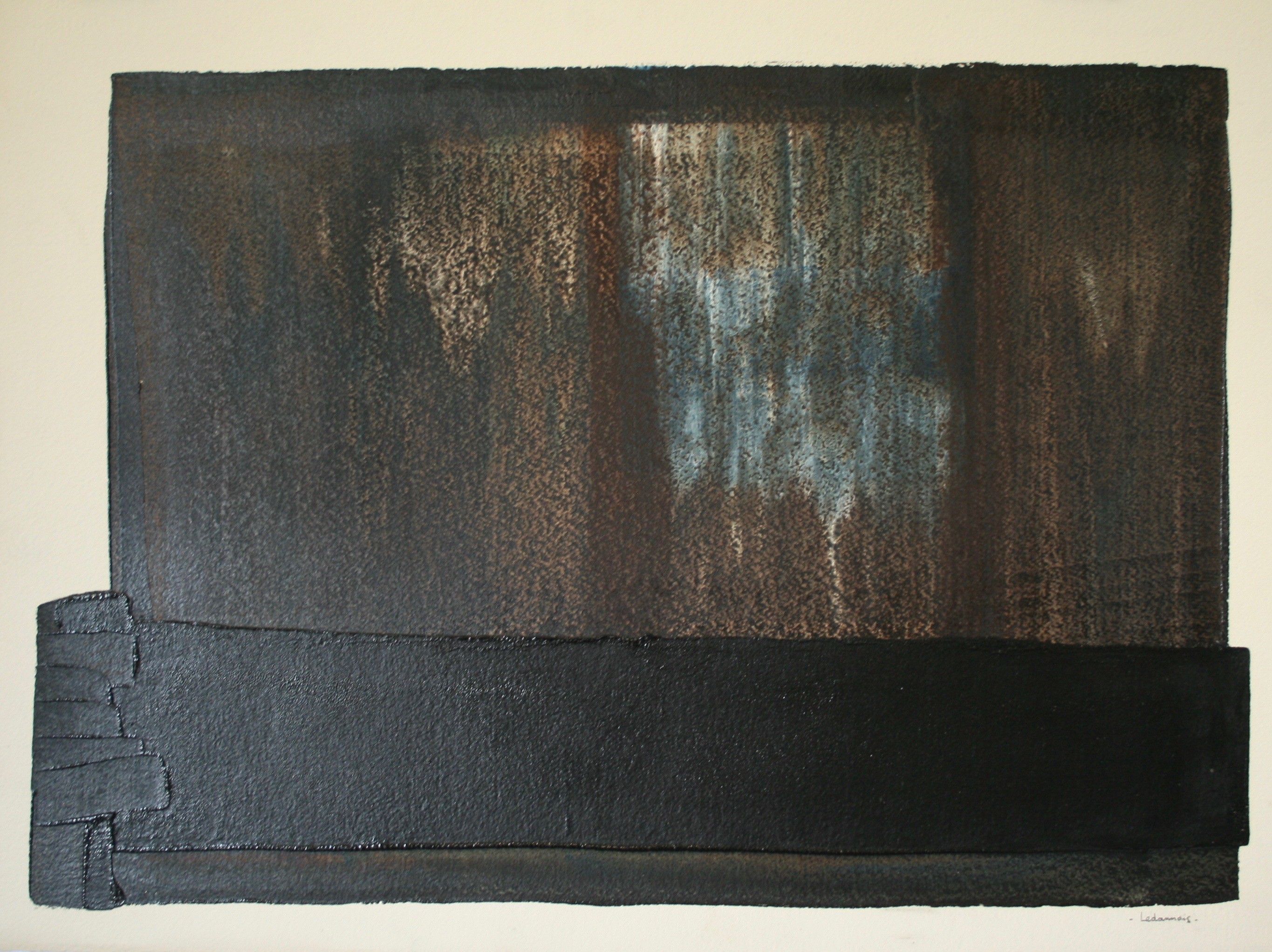 Jean-Marie Ledannois, Composition Abstraite Ref AB0522 Jean-Marie Ledannois, Composition Abstraite Ref AB0522