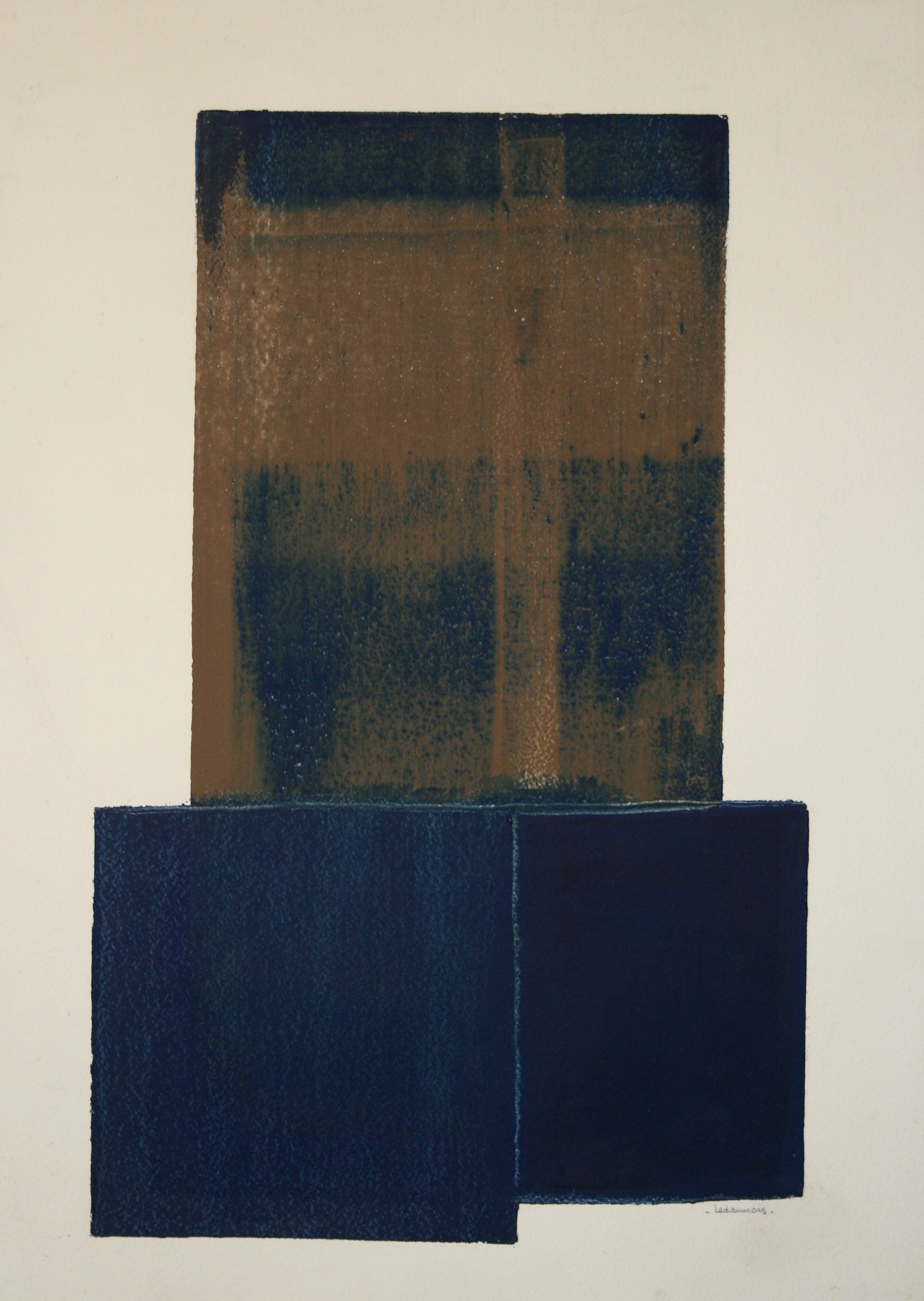 Jean-Marie Ledannois, Composition Abstraite Ref AB0597 Jean-Marie Ledannois, Composition Abstraite Ref AB0597