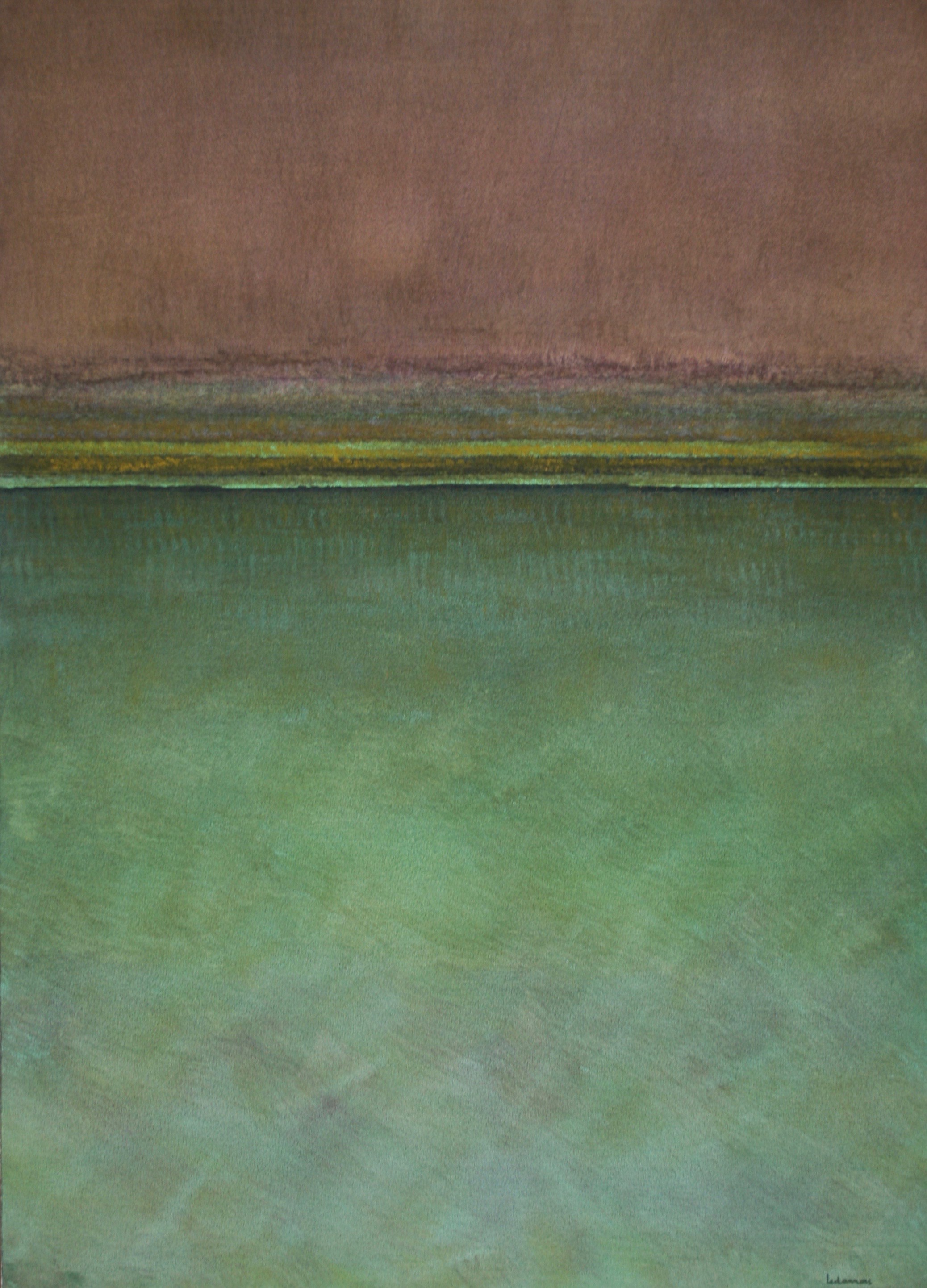 Jean-Marie Ledannois, Paysage abstrait Ref AB0801 Jean-Marie Ledannois, Paysage abstrait Ref AB0801