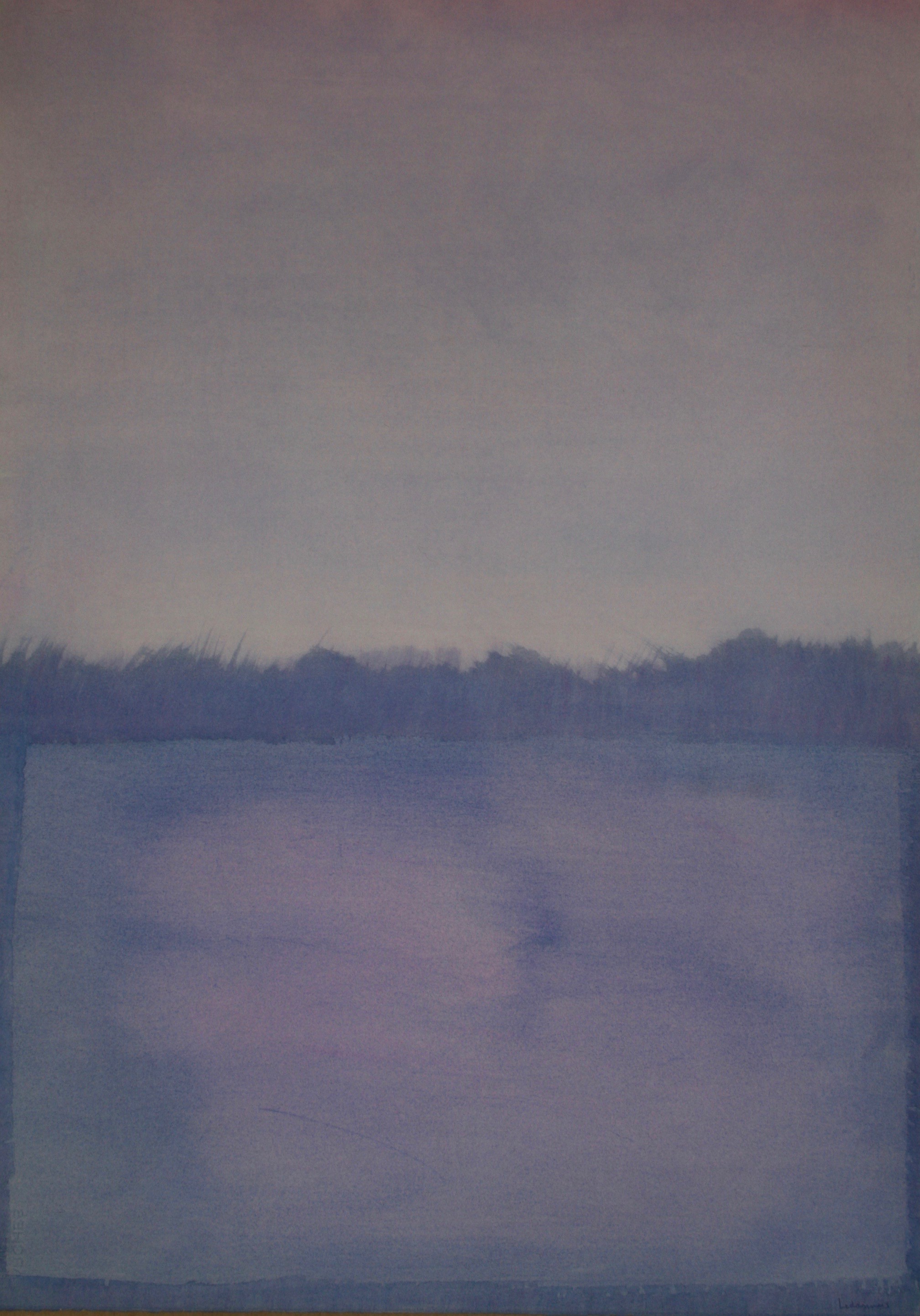 Jean-Marie Ledannois, Paysage abstrait Ref AB0824 Jean-Marie Ledannois, Paysage abstrait Ref AB0824