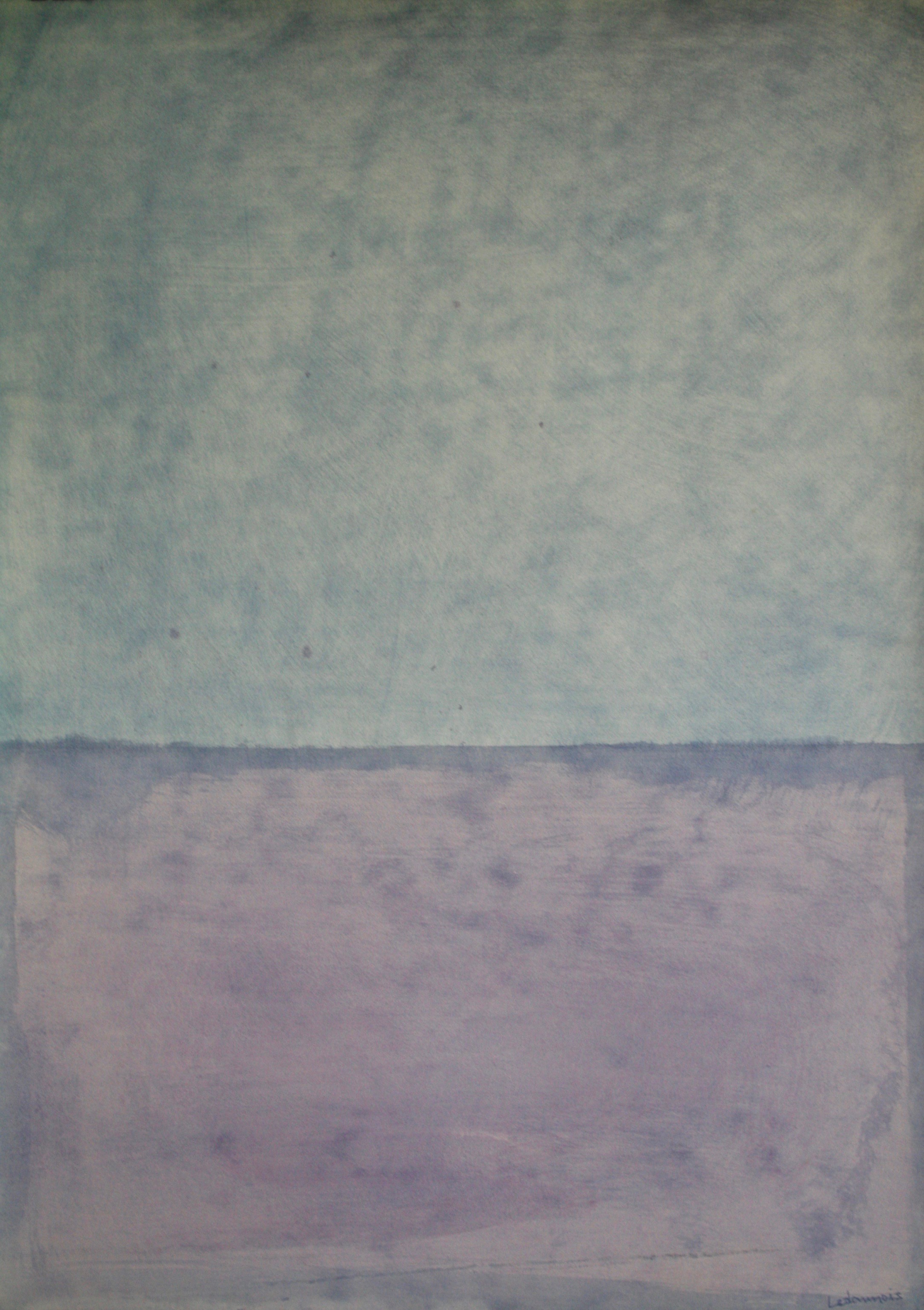 Jean-Marie Ledannois, Paysage abstrait Ref AB0847 Jean-Marie Ledannois, Paysage abstrait Ref AB0847