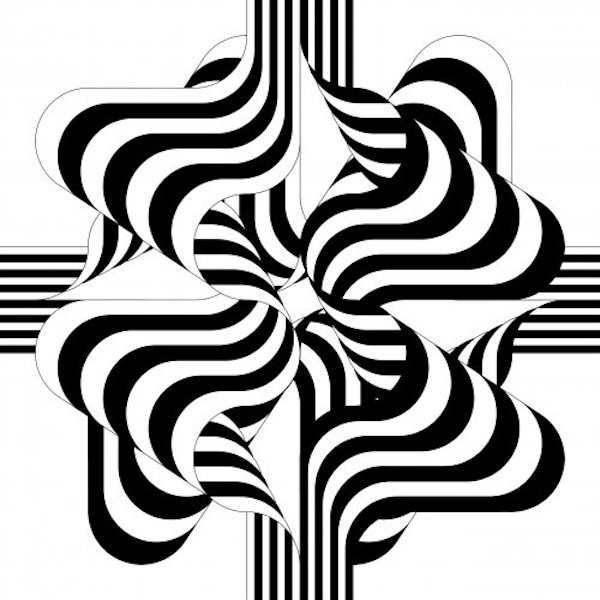 Julio Le Parc, Larga marcha, 4 bifurcaciones 1 Julio Le Parc, Larga marcha, 4 bifurcaciones 1