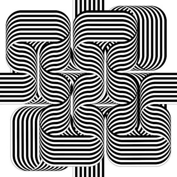Julio Le Parc, Larga marcha, 4 bifurcaciones 2 Julio Le Parc, Larga marcha, 4 bifurcaciones 2