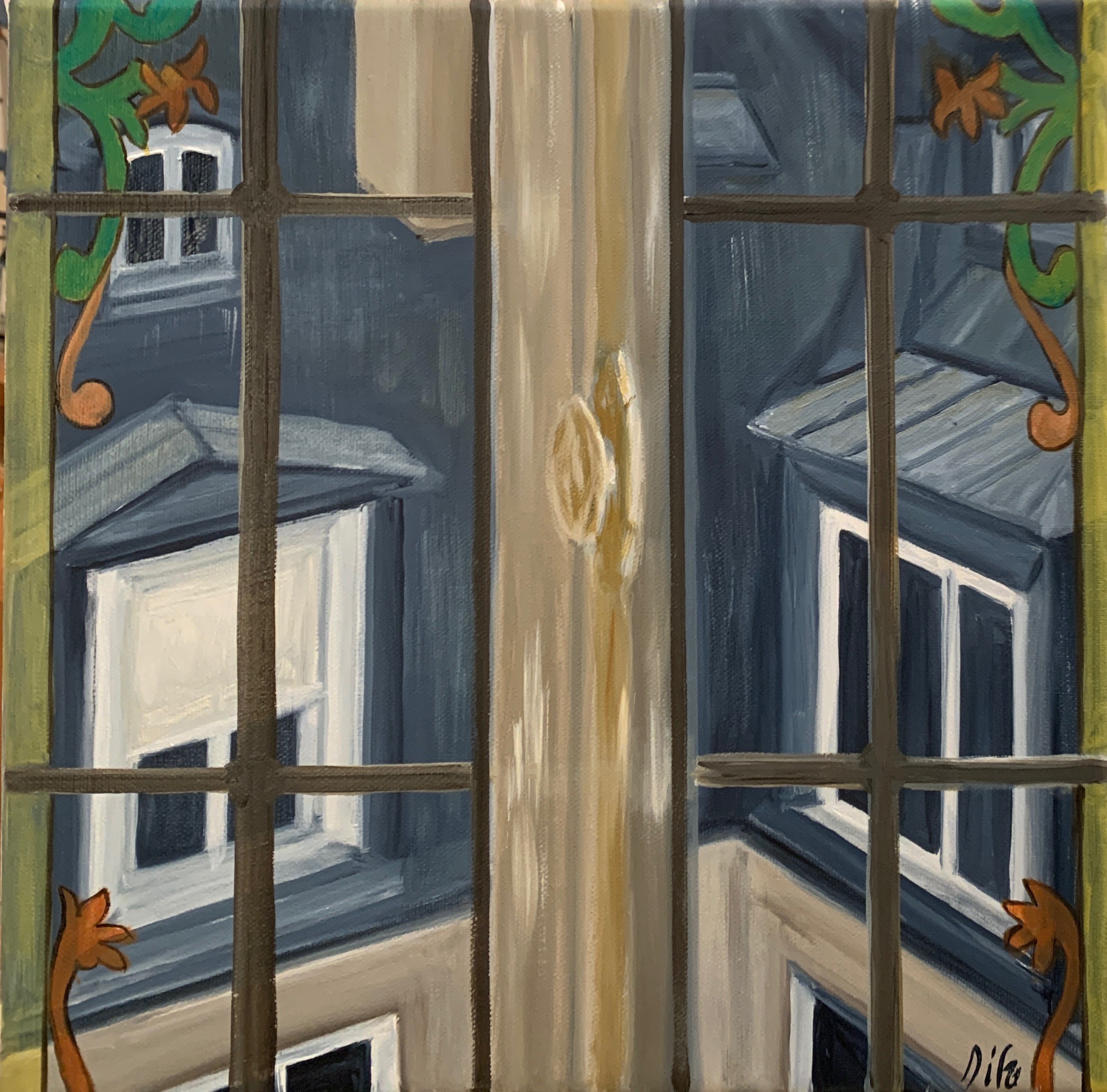 Marie France Garrigues, Vue sur les toits 4 Marie France Garrigues, Vue sur les toits 4