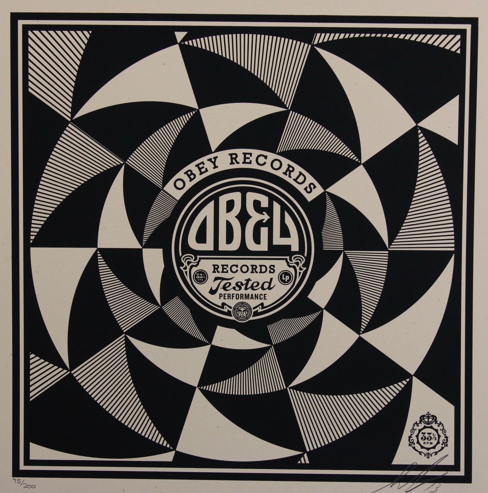 Shepard Fairey (Obey), Tested Performance Shepard Fairey (Obey), Tested Performance