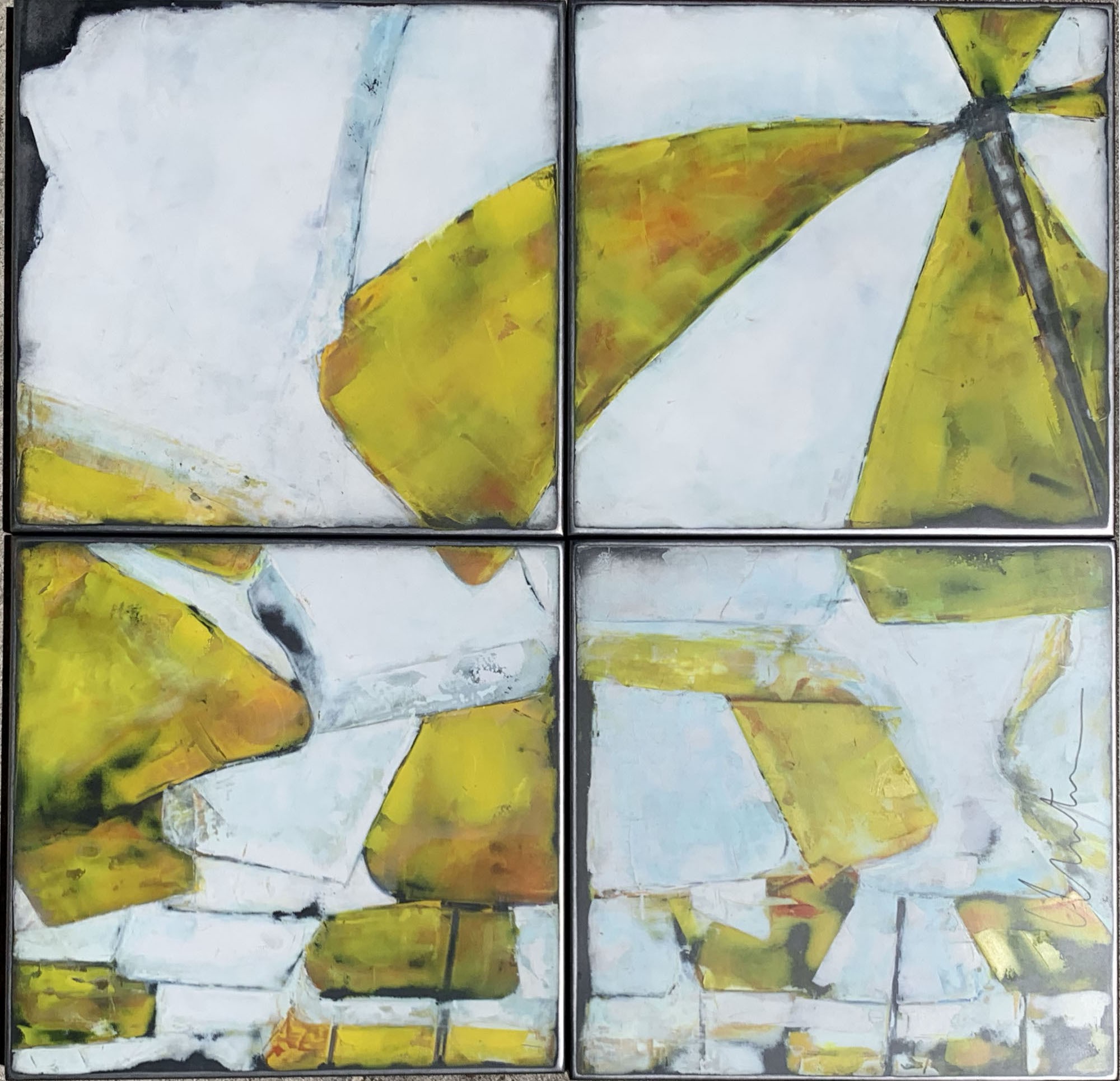 Laurence Winter, Abstraction Jaune Laurence Winter, Abstraction Jaune