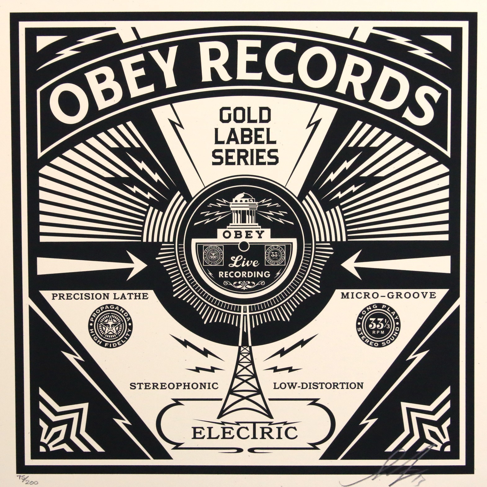 Shepard Fairey (Obey), Gold Label Series Shepard Fairey (Obey), Gold Label Series