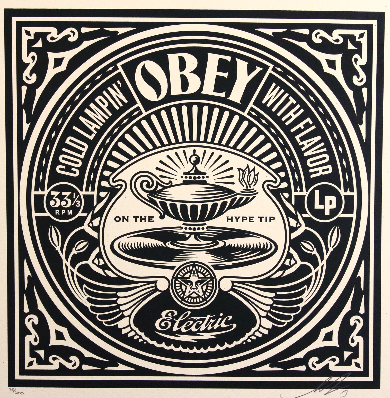 Shepard Fairey (Obey), Cold Lampin' Shepard Fairey (Obey), Cold Lampin'