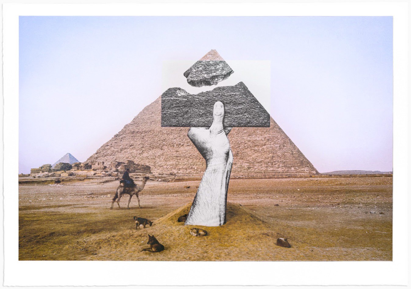 ▷ Trompe l'oeil, Greetings from Giza, 21 octobre 2021, 6H01, Giza