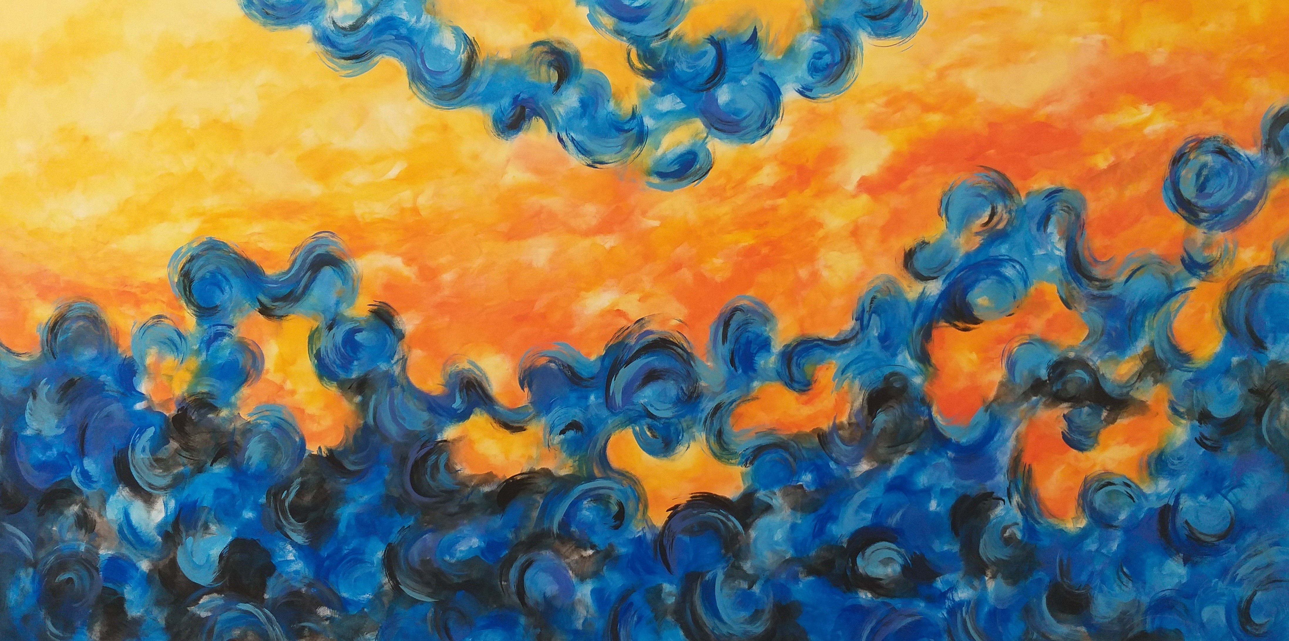 Max Yaskin, Waves in the sky by M.Y. Max Yaskin, Waves in the sky by M.Y.