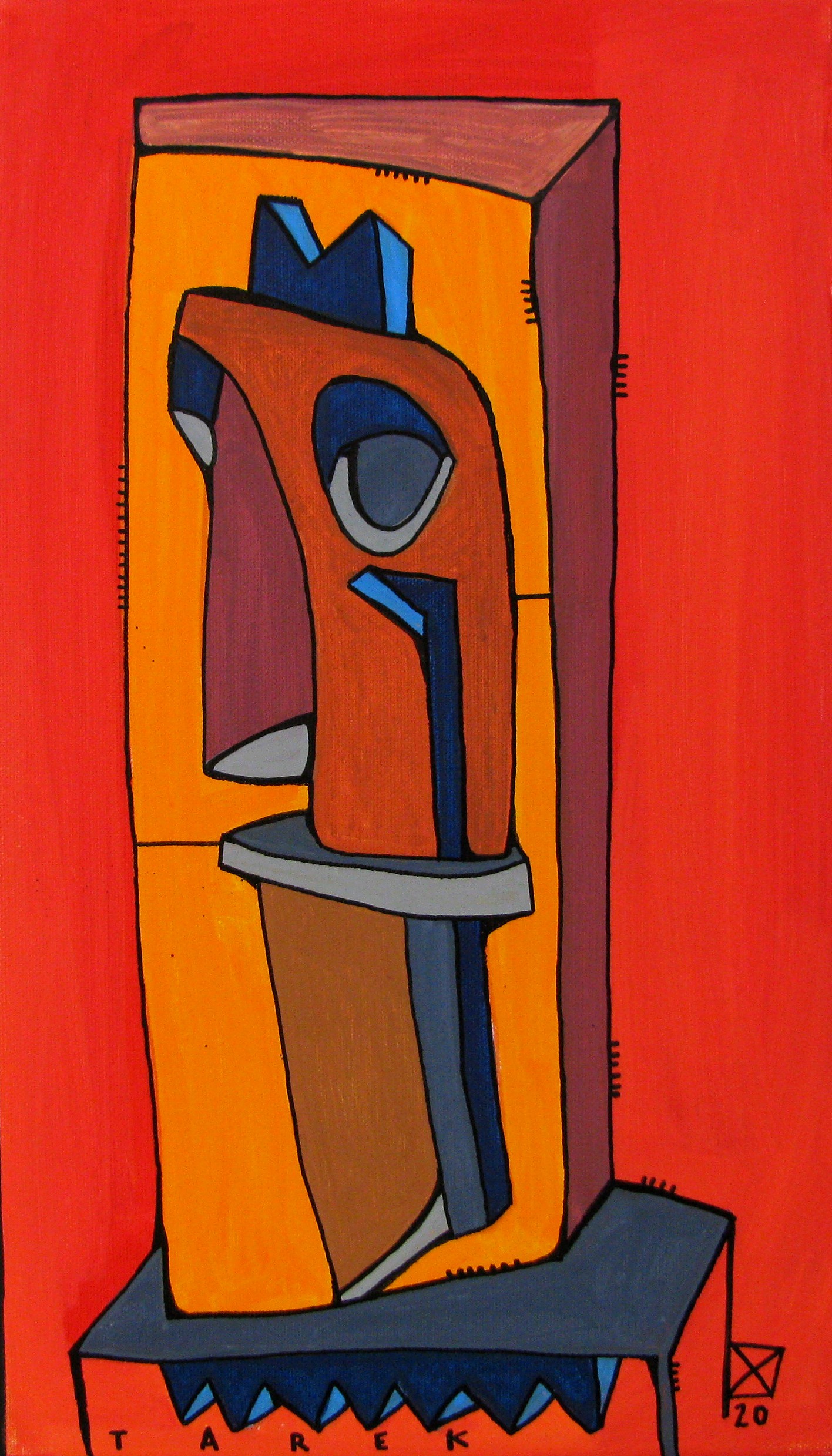Tarek, Masque Cubik Tarek, Masque Cubik