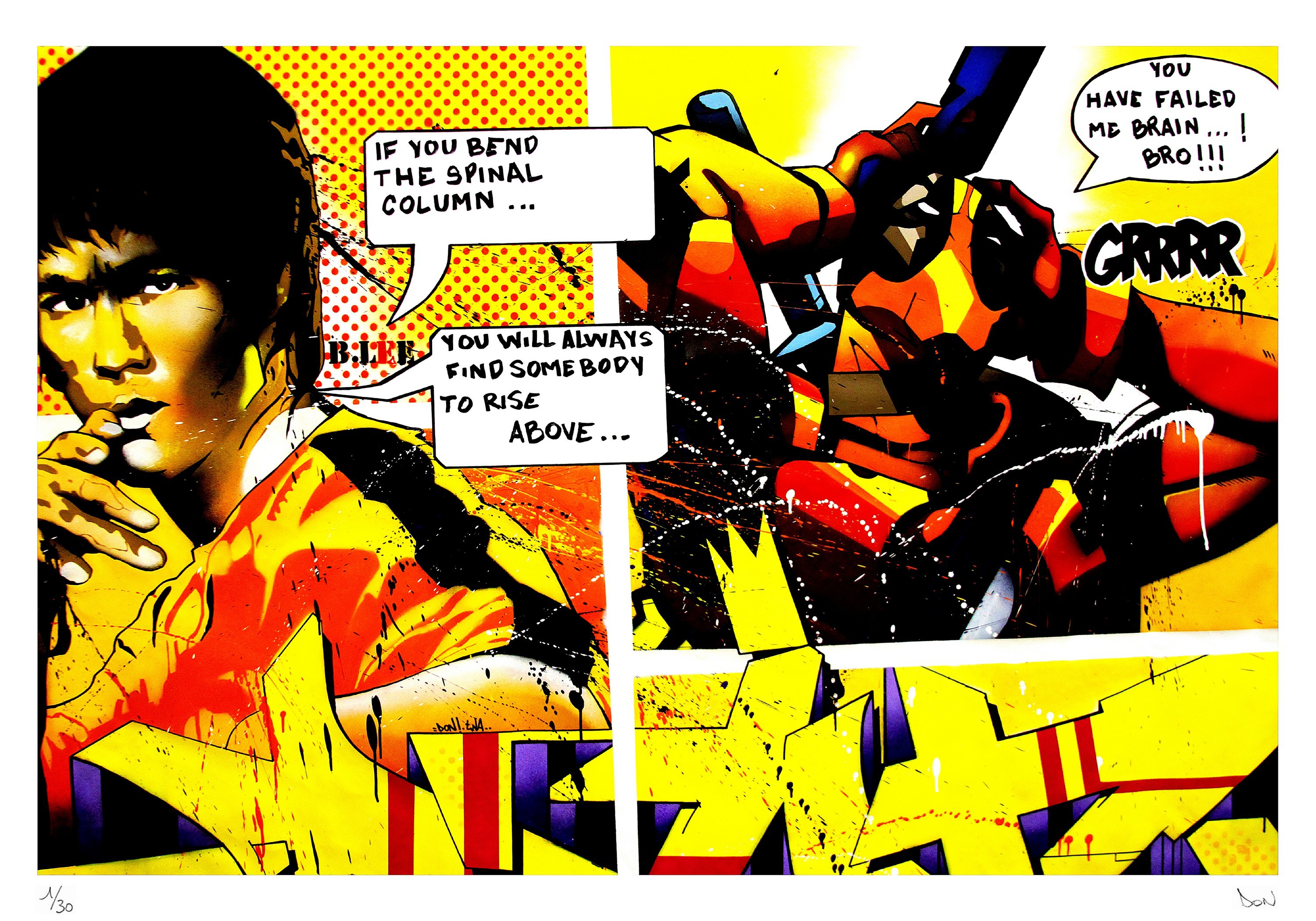 Nordine El Abbouni (Don), Bruce Lee vs Deadpool Nordine El Abbouni (Don), Bruce Lee vs Deadpool