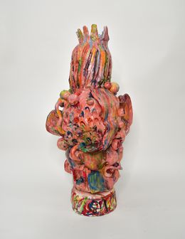 Untitled XI. Glazed ceramic sculpture, Charo Oquet
