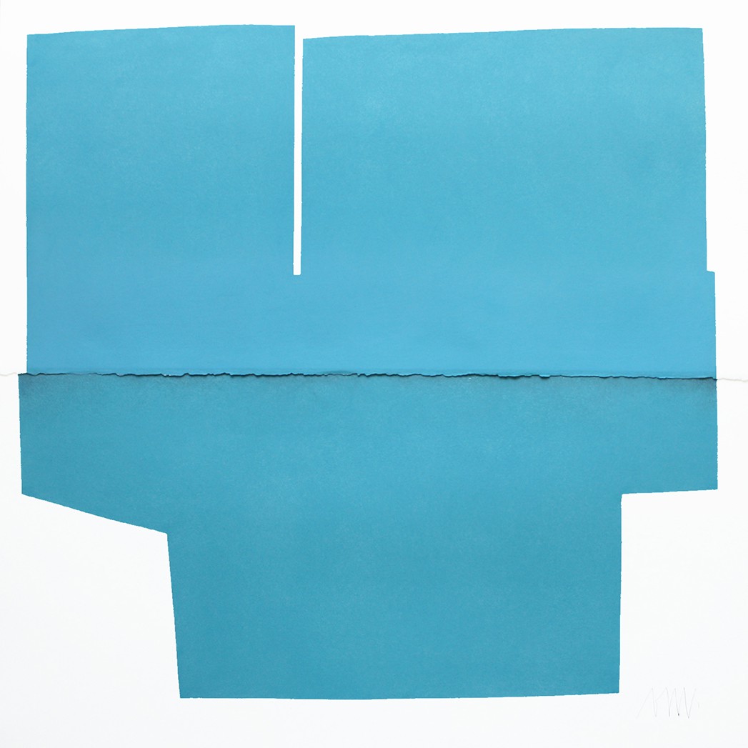 Vinça Monadé, Couleurs des Champs (bleu), pastel Vinça Monadé, Couleurs des Champs (bleu), pastel