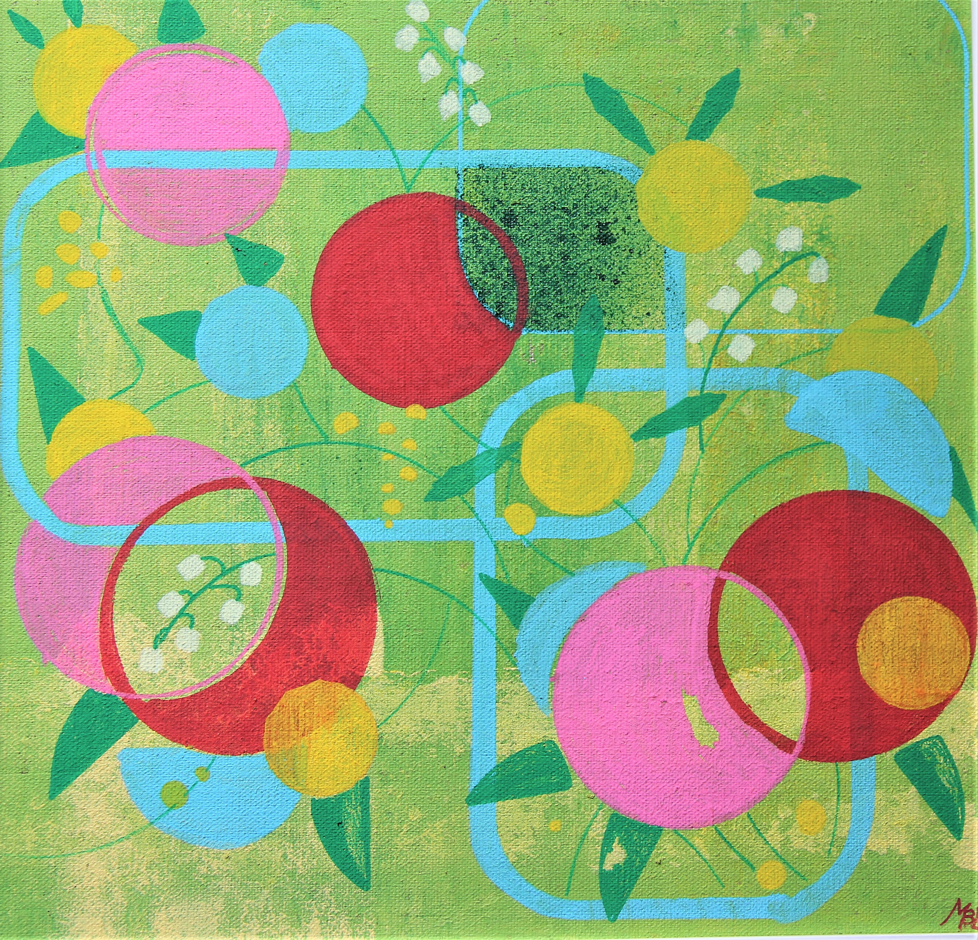 Brigitte Mathé, Bouquet Printanier 6 Brigitte Mathé, Bouquet Printanier 6