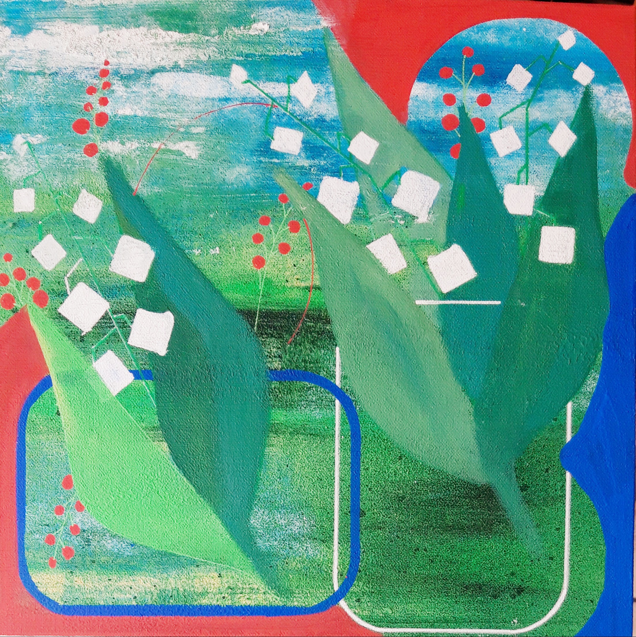 Brigitte Mathé, Bouquet Printanier 7 Brigitte Mathé, Bouquet Printanier 7