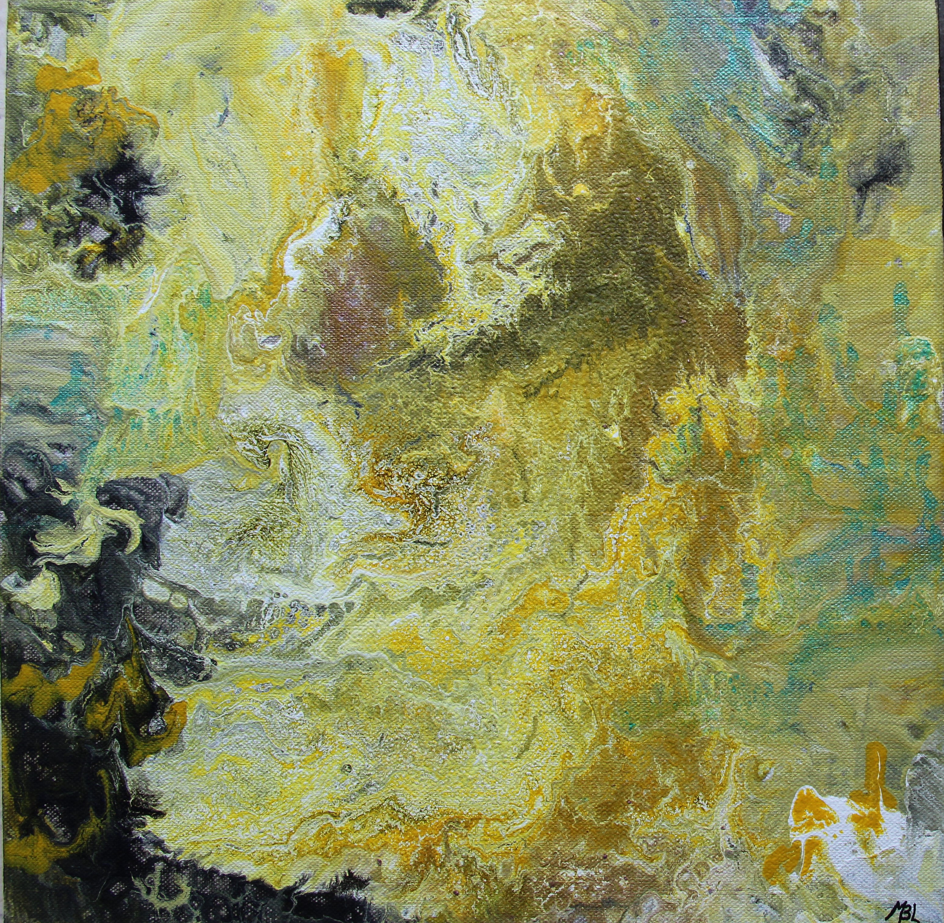 Brigitte Mathé, Abstrait 4 Brigitte Mathé, Abstrait 4