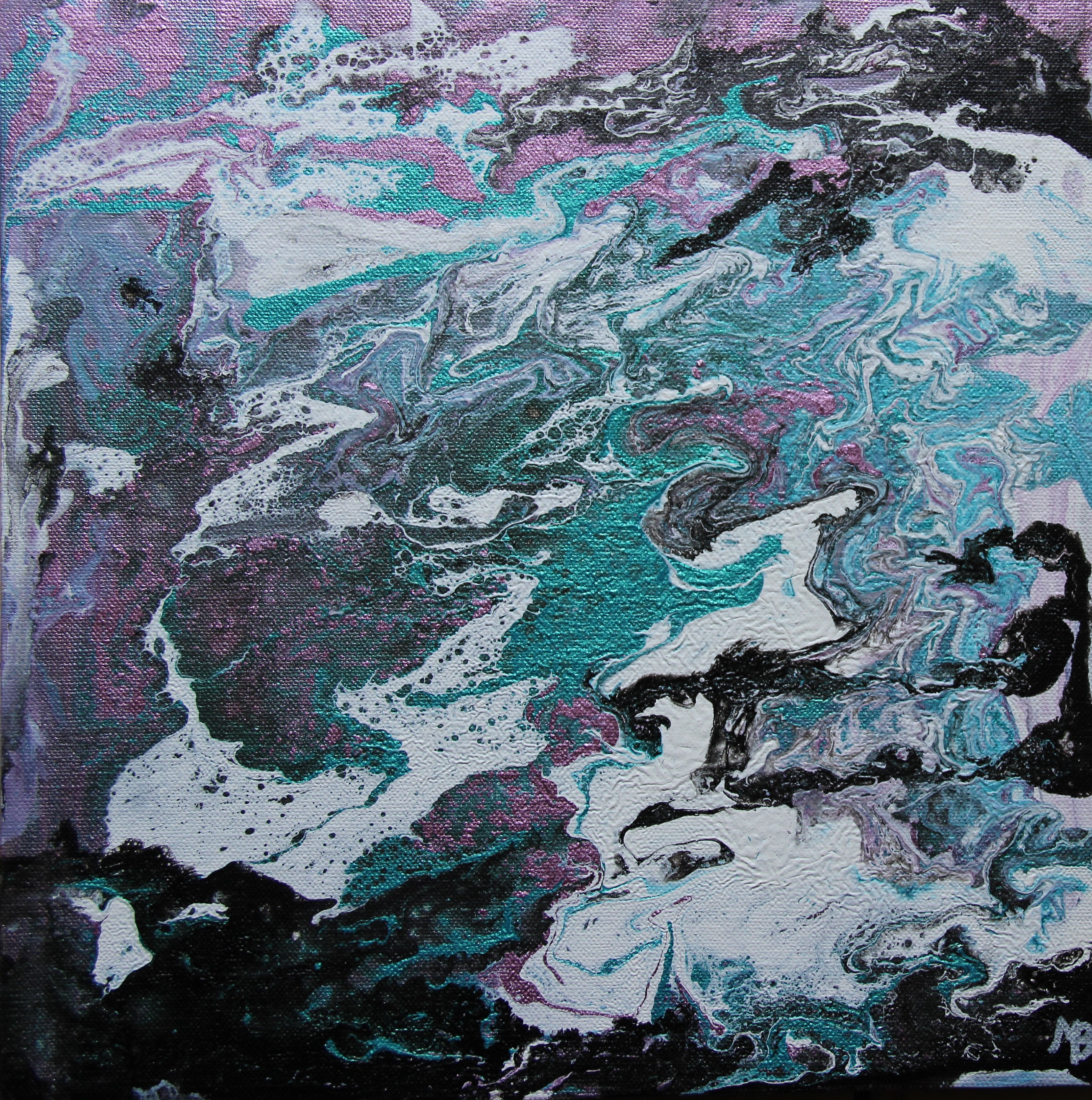 Brigitte Mathé, Abstrait 7 Brigitte Mathé, Abstrait 7