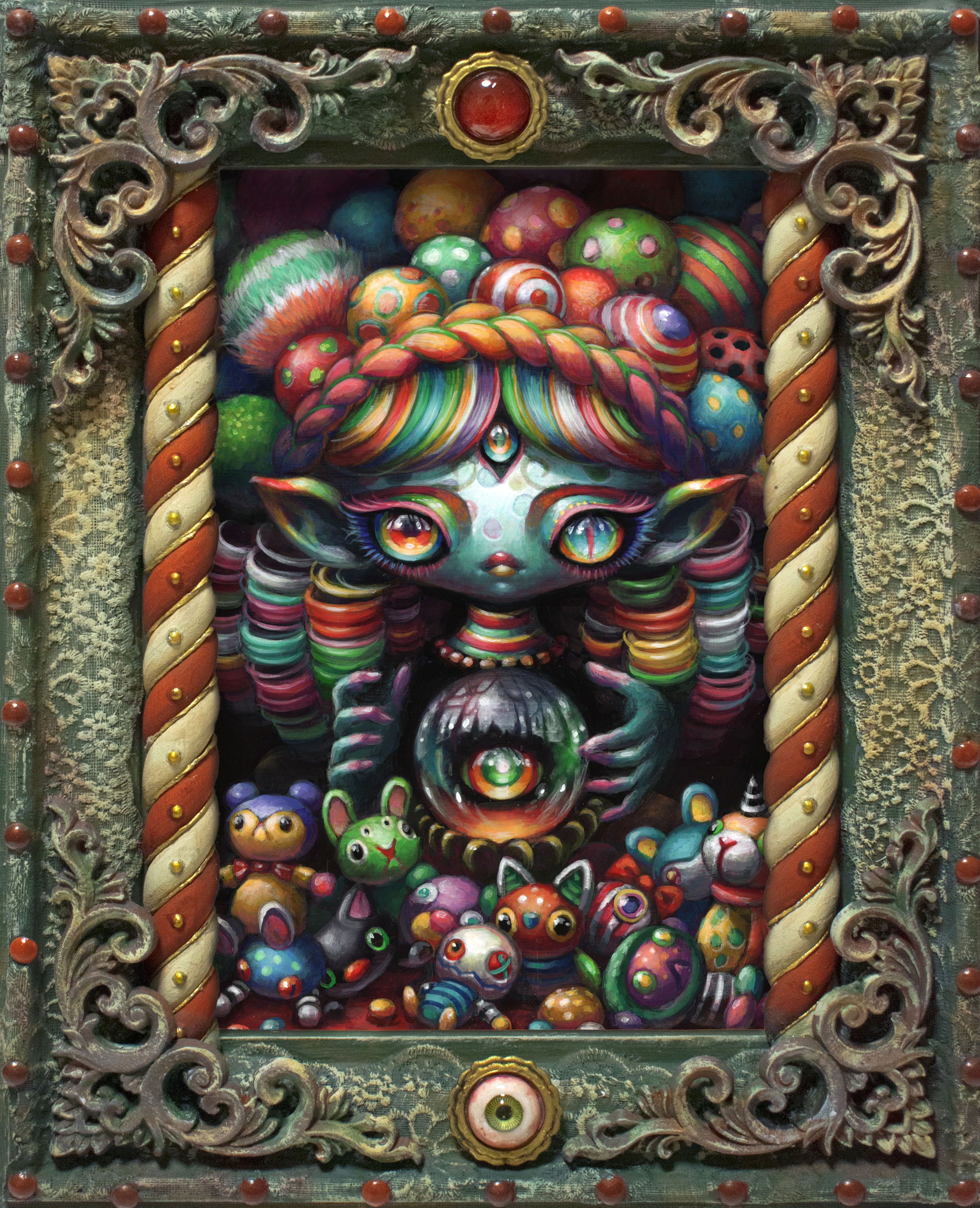 Yoko d'Holbachie, Eye Fortune Telling Yoko d'Holbachie, Eye Fortune Telling