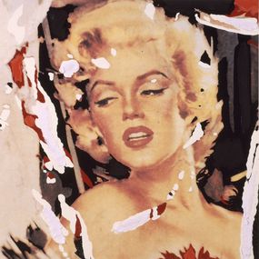Print, Marilyn, i volti (C), Mimmo Rotella