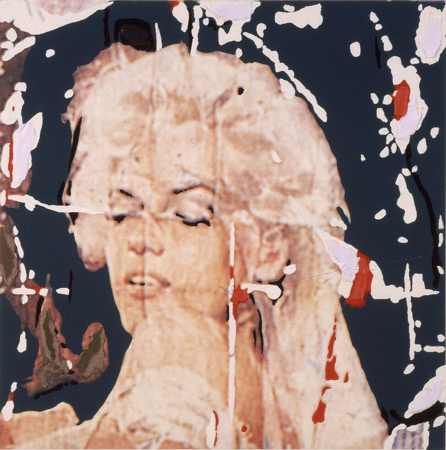 Mimmo Rotella, Marilyn, i Volti (F) Mimmo Rotella, Marilyn, i Volti (F)