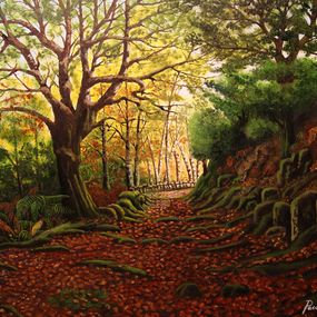 Gemälde, Camiño Real de Esgós, Paco Ascón Callejo