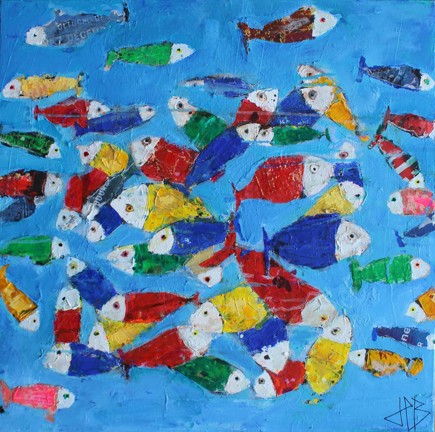 Jean-Philippe Berger, Banc de poissons Jean-Philippe Berger, Banc de poissons