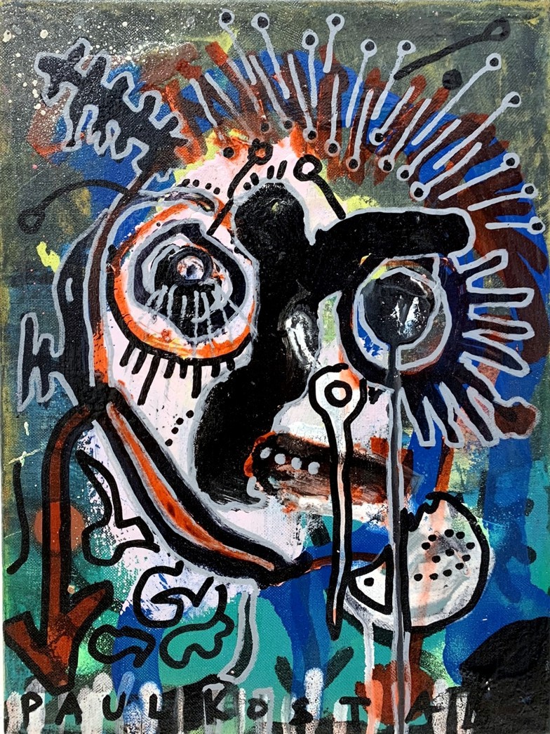Paul Kostabi, Sattellite trunk Paul Kostabi, Sattellite trunk