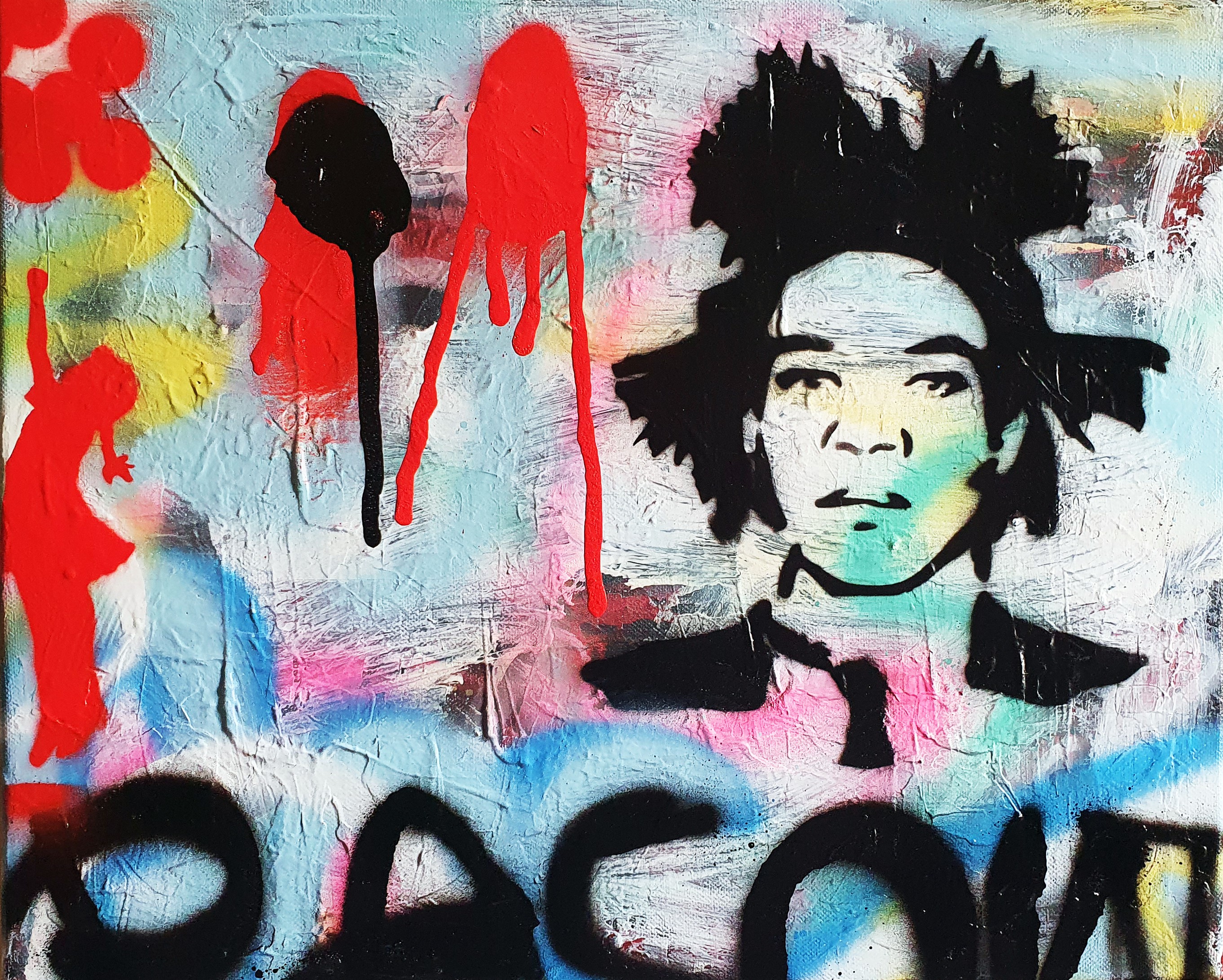 Spaco, Basquiat wall Spaco, Basquiat wall