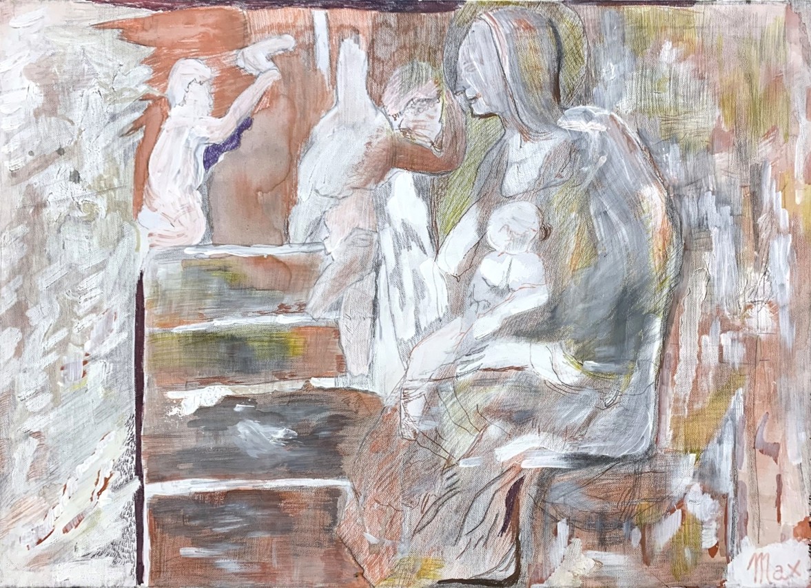 Massimiliano Carisdeo, Rievocazione michelangiolesca Massimiliano Carisdeo, Rievocazione michelangiolesca