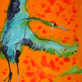 Fine Art Drawings, Sad Crane, You Wu