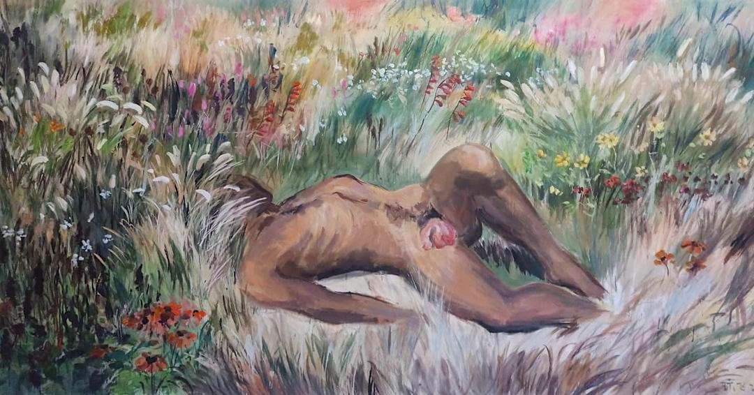 Qiongfei Zhang, Un homme dans le jardin Qiongfei Zhang, Un homme dans le jardin
