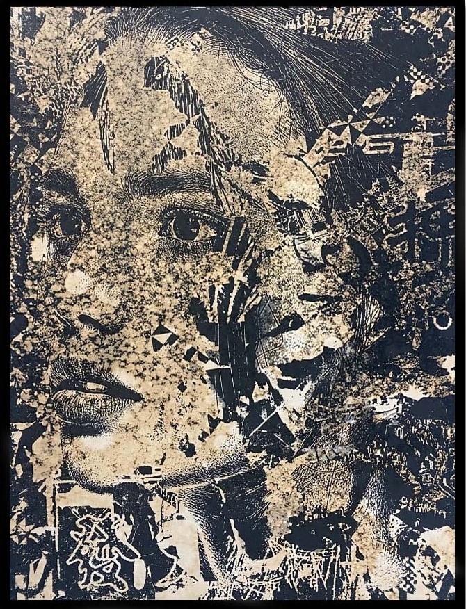 Vhils, Subsume #1 Vhils, Subsume #1