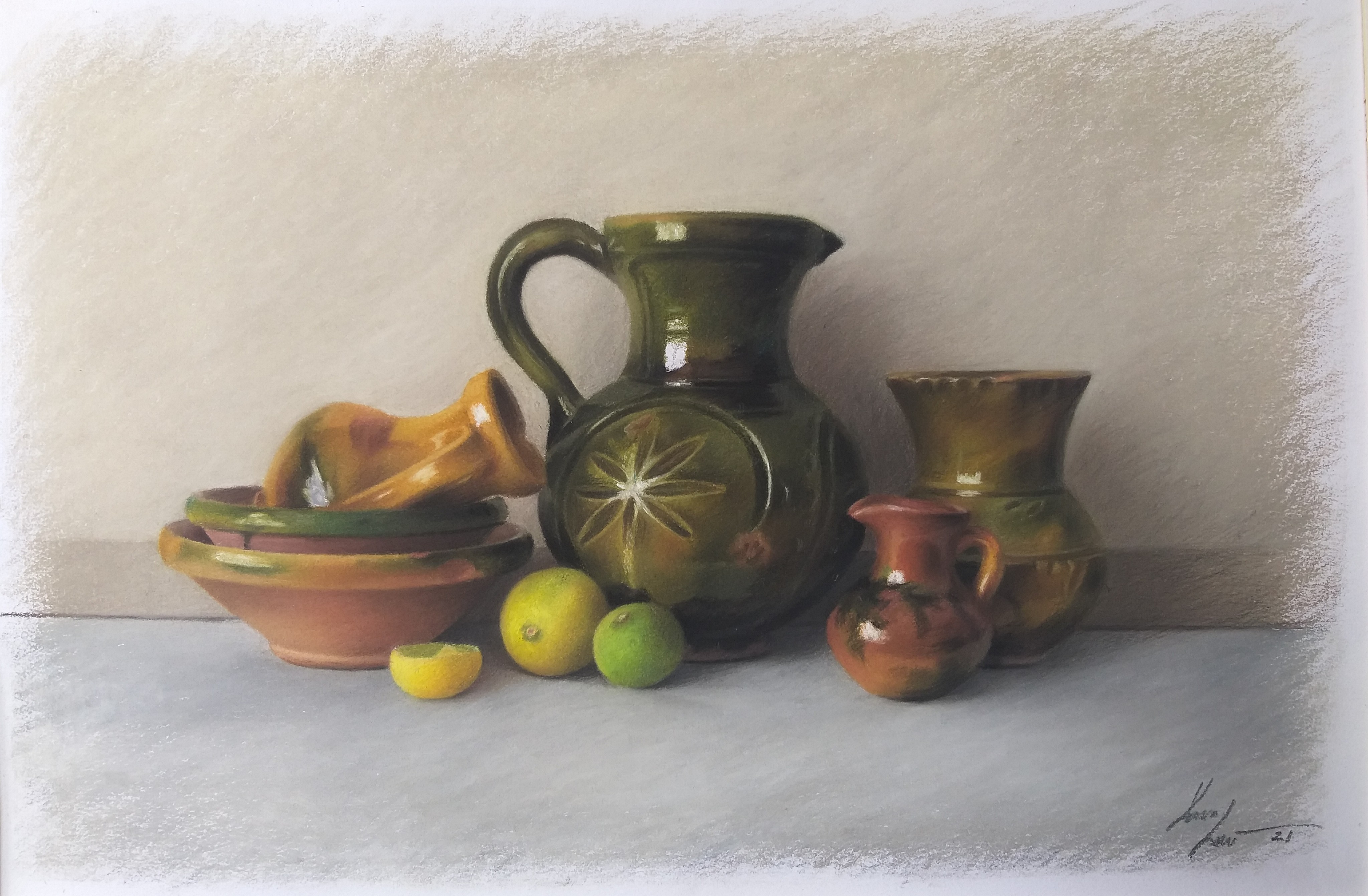 Karina Lara, Still life with lemons Karina Lara, Still life with lemons
